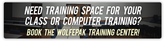 Book the WolfePak Training Center