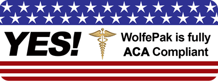 Wolfepak is fully ACA compliant!